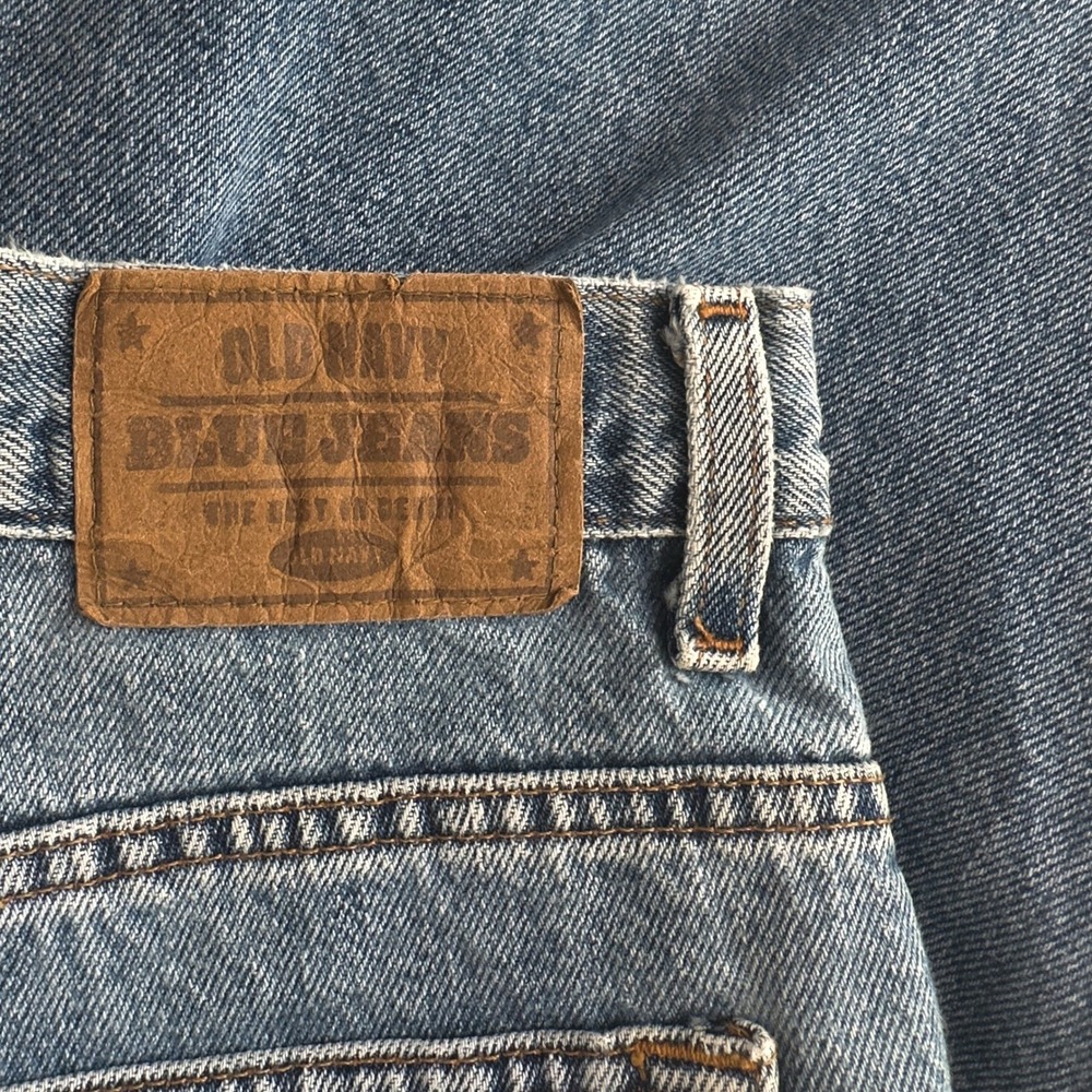Vintage 90s Old Navy Baggy Jeans  - 100%‎ Cotton - W31 L32 - Picture 7 of 11
